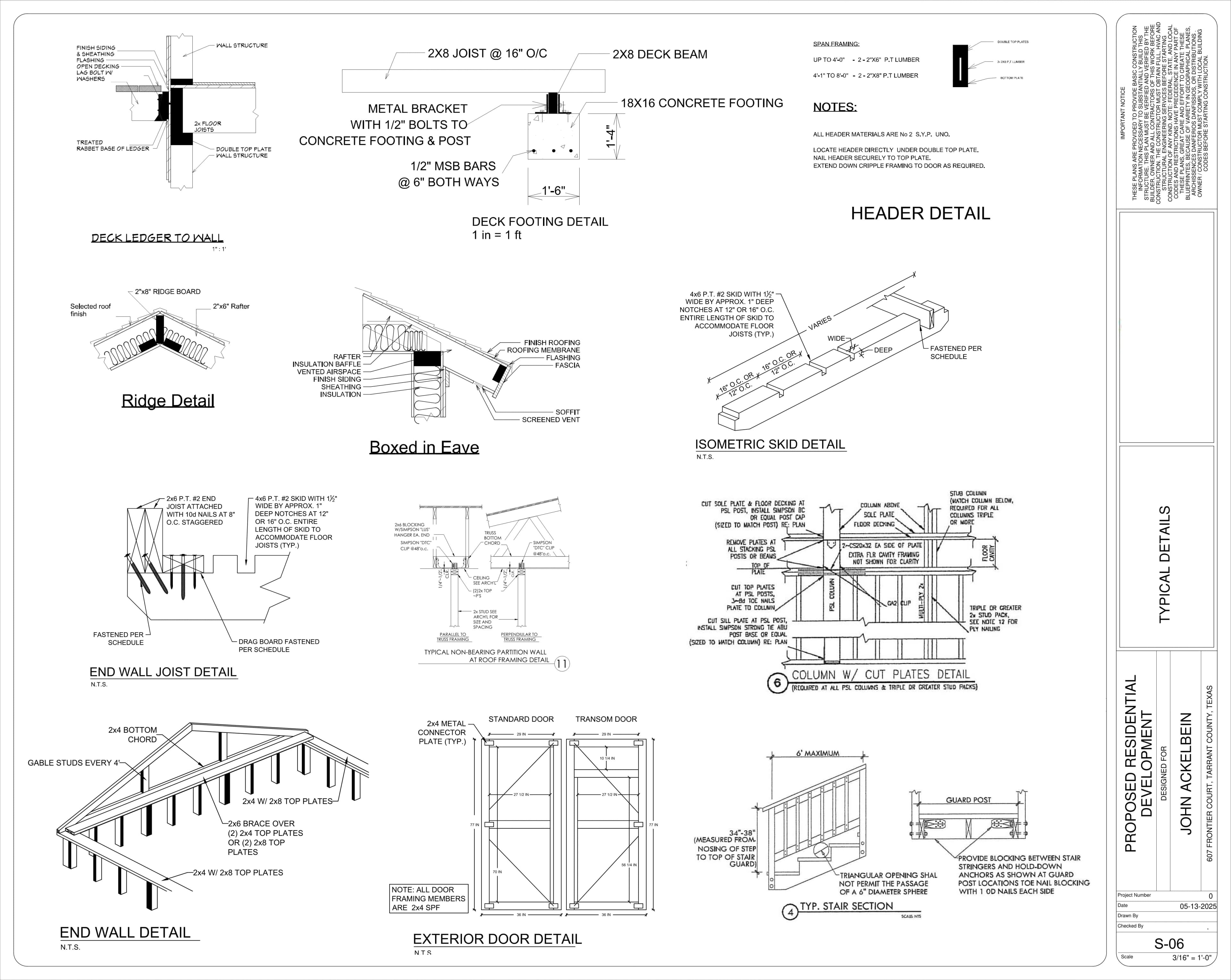 Typical Details