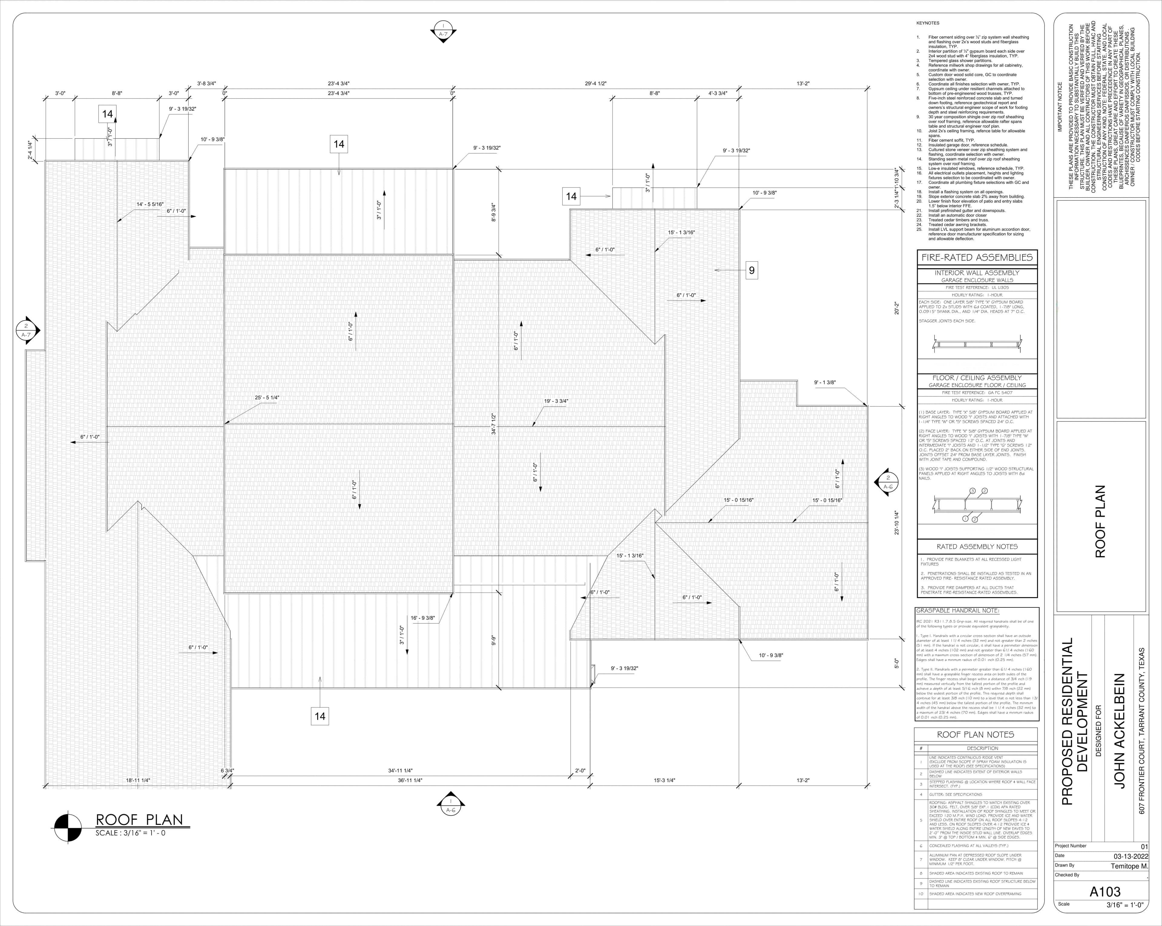 Roof Plan
