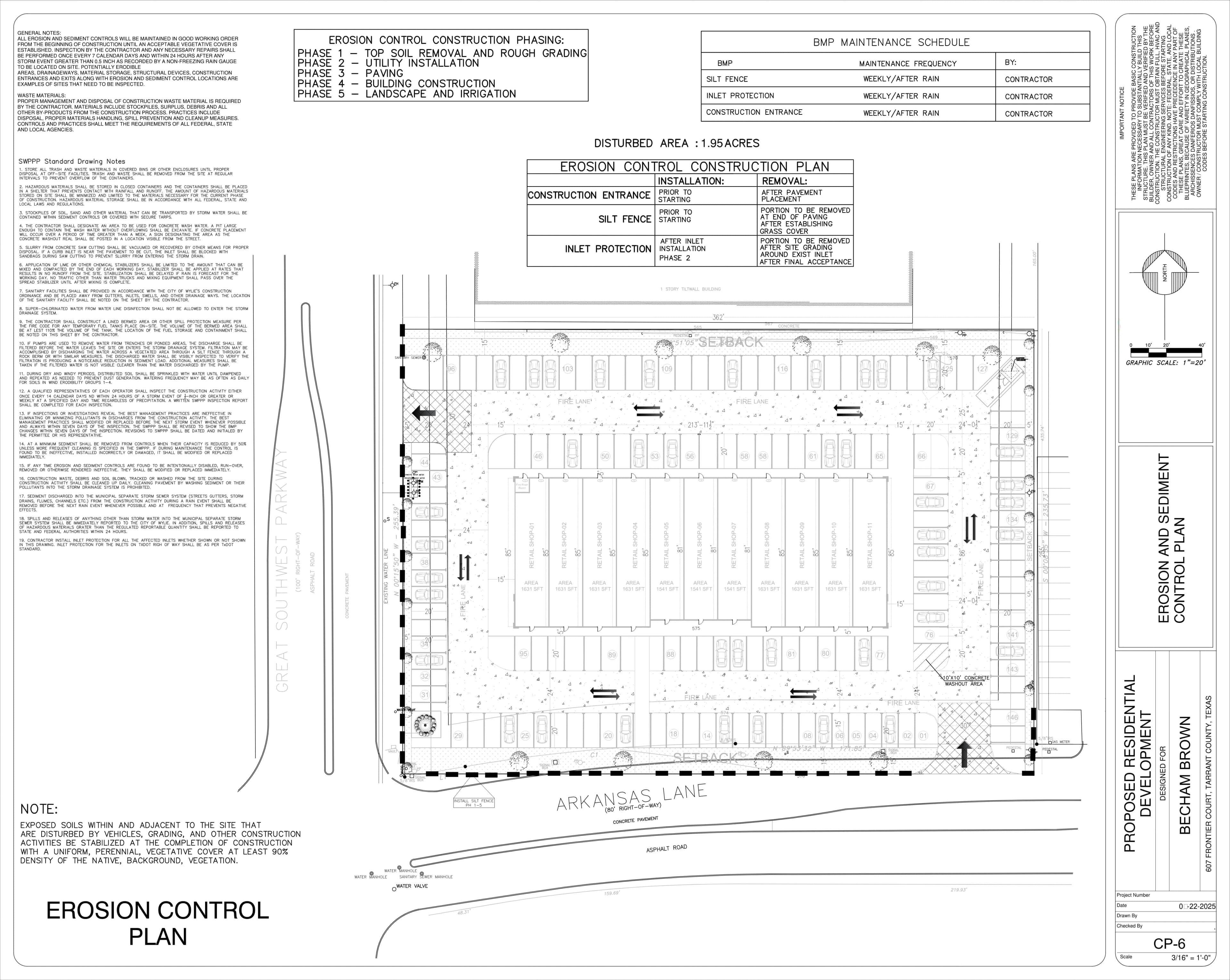 Site Utility Plans