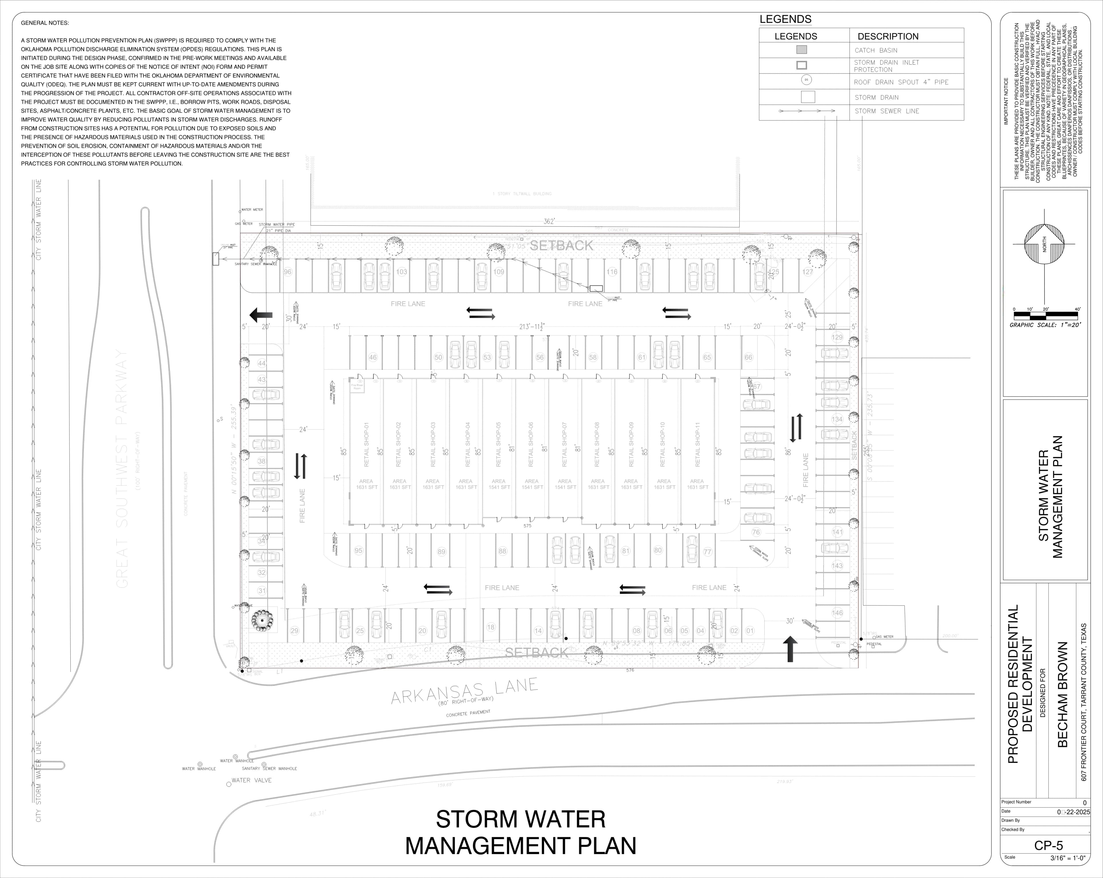 Storm Water Management Plan