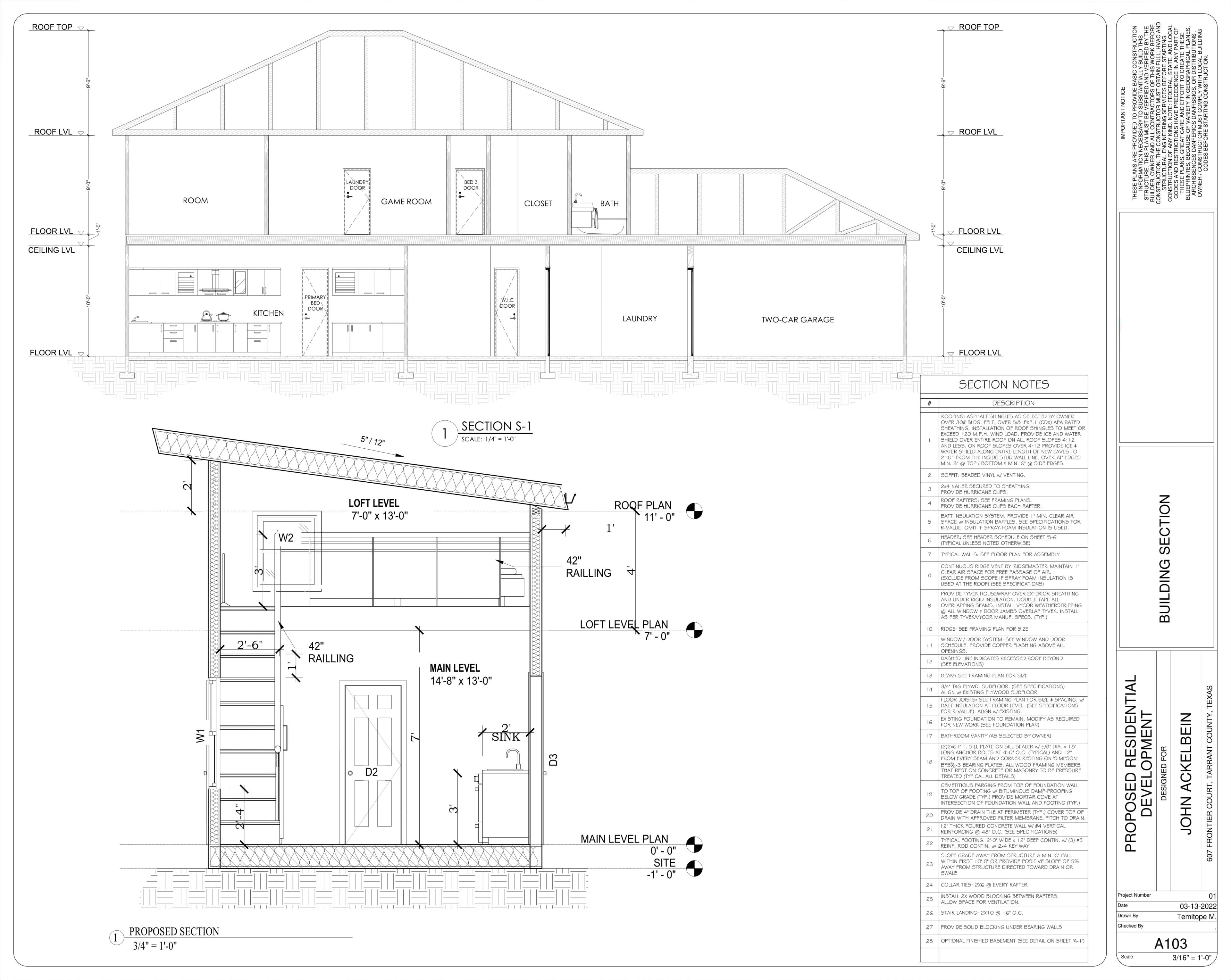 Building Sections